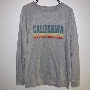 California pullover sweatshirt